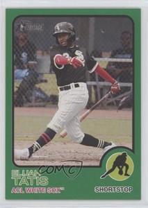 2022 Topps Heritage Minor League Edition Green Border /75 Elijah Tatis #165