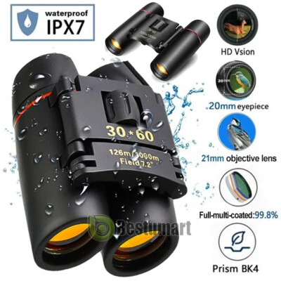 Telescopio Binoculares  Zoom Dia 30x60 Vision Nocturna Para Viaje Caza Hunting - Image 1 of 4