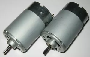 2 X Mabuchi RS-555 PH - 12V - 4500 RPM - High Torque - 5 Pole - Hobby Motor - Picture 1 of 5
