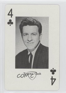 1970 Heather Enterprises Country Music Playing Cards Tommy Cash #4C 0w6