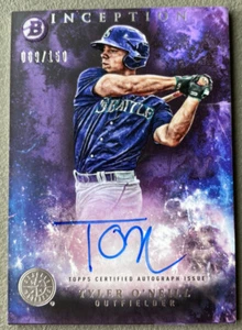 2016 BOWMAN INCEPTION TYLER O’NEILL PURPLE AUTO RC #069/150 ST. LOUIS CARDINALS - Picture 1 of 3