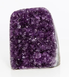 Amethyst Crystal Cluster Cathedral Geode Decor Polished Cut Base 2.55 lbs H1534 - Picture 1 of 13