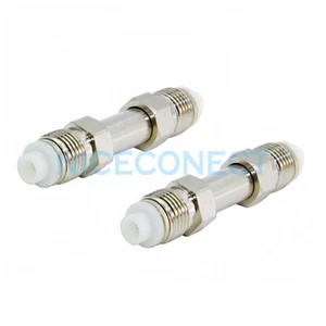 10x Conector adaptador coaxial hembra FME Jack a FME hembra recto FME a FME - Imagen 1 de 4
