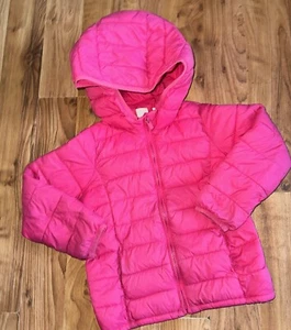 Girls age 5 years pink lightwight puffa jacket from GAP VGC - Picture 1 of 6