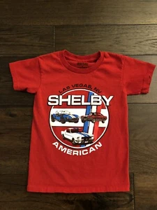 Youth XS - Shelby American Cars Red T-Shirt - Picture 1 of 3