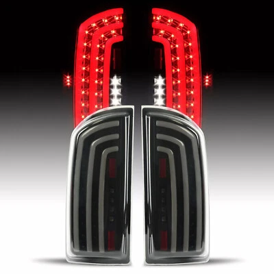Smoked Left+Right For Dodge Ram 1500 2500 3500 2007-2009 LED Tail Lights Lamps - Image 1 of 4