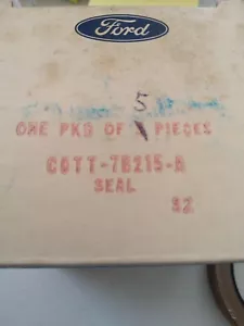 NOS FORD TRANSMISSION CASE OIL SEALS COTT-7B215-A lot of 5 FORD CHEVY GMC - Picture 1 of 2