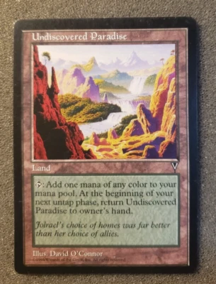 Undiscovered Paradise Visions (Reserved List MTG Card) (DS3D1).................. - Image 1 of 4