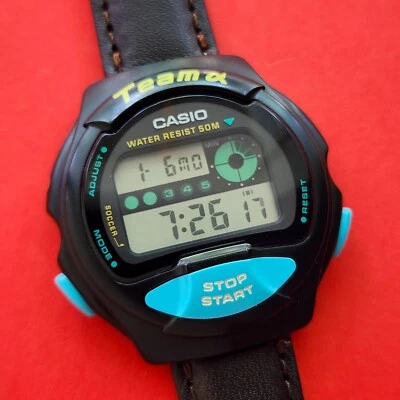 Casio Soccer Team Alpha Referees Watch Vintage Digital Quartz TM-11 Cal 1002 - image 1 of 4