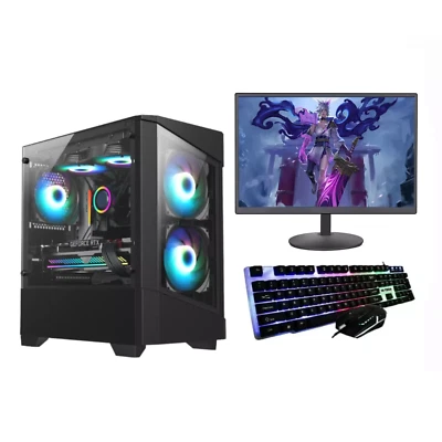 Fast Gaming PC Computer Bundle Intel Core i5 16GB 1TB HDD Windows 11 2GB GT730 - Image 1 of 4
