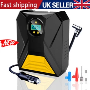 12V Electric Car Tyre Inflator 150PSI Portable Digital Air Compressor Pump UK ' - Picture 1 of 15
