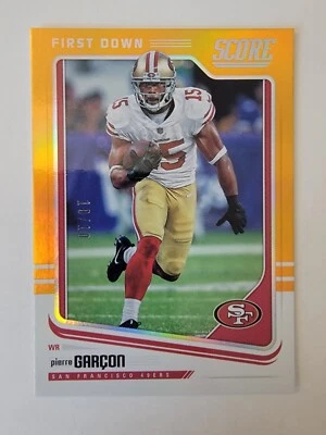 2018 Score - First Down #289 Pierre Garcon /10 - Image 1 of 3