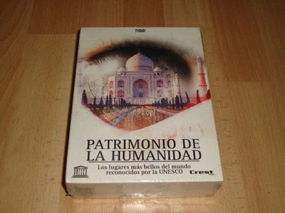 PATRIMONIO DE LA HUMANIDAD SERIE DOCUMENTAL EN DVD CON 7 DISCOS NUEVA PRECINTADA - Imagen 1 de 2