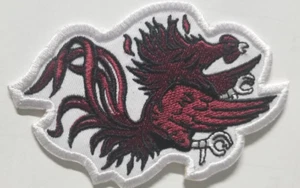 Parche bordado de Carolina del Sur Gamecocks University aprox 2,5x4" - Imagen 1 de 2