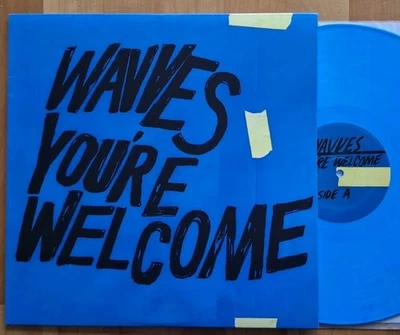 WAVVES You're Welcome VINYL LP Ltd Blue Swirl - Bild 1 von 4