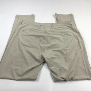 Linksoul 38L TALL (Fits 40W 33.5L) Mens Athletic Active Golf Pants Beige - Picture 1 of 9