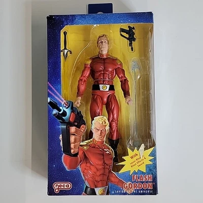 Figura de acción NECA Defenders of the Earth Flash Gordon Foto 1 de 2