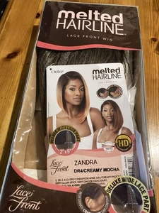 OUTRE - Zandra Straight Wig CREAMY MOCHA Melted Hairline Synthetic Lace Front - Picture 1 of 9