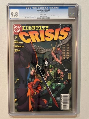 D.C. Comics Identity Crisis #3 CGC 9.8 (2004) - Image 1 of 3