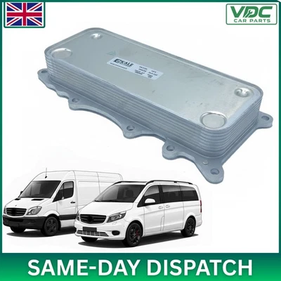 Engine Oil Cooler For Mercedes Sprinter Viano Vito Mixto B906 B907 B910 W639 470 - Image 1 of 4