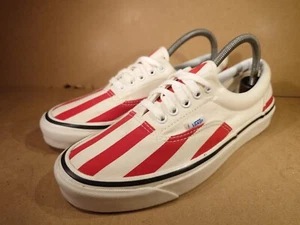 Vans Era 95 DX Anaheim Factory Men's Skate Shoes Red Pinstripes Size UK 8.5 - Picture 1 of 13