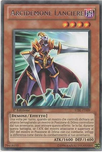 YU GI OH ARCIDEMONE LANCIERE • STBL •  RARA - Imagen 1 de 1