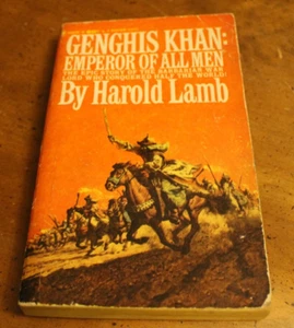 Genghis Khan: Emperor of All Men ~ Harold Lamb ~ 1963 Bantam PB 10PR - Imagen 1 de 1