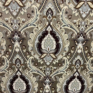 Majestic Damask Jacquard Fabric, 54" Wide, for Upholstery Window, Sold by Yard - Picture 1 of 10