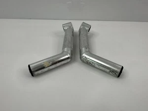 Vintage Control Tech Control Stix MTB Bar Ends Silver USA - Picture 1 of 7
