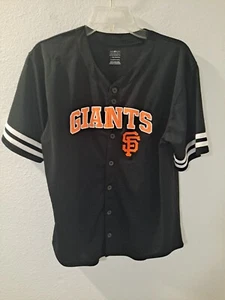 MLB Genuine Merchandise San Francisco Giants Black Youth Stitched Sewn Jersey XL - Picture 1 of 9