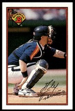 1989 Bowman Baseball Card Alex Trevino AA Houston Astros #326