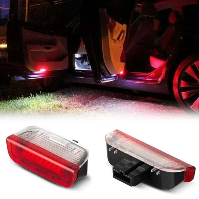 2pcs LED Side Door Panel Light For VW Atlas Arteon EOS Golf Jetta Passat CC Polo - Image 1 of 4