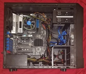CUSTOM BUILT i3 EVGA Z370 FTW GAMING COMPUTER/PC NVIDIA 730+16GB  - Picture 1 of 3