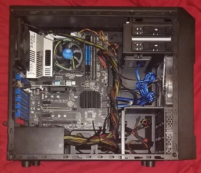 CUSTOM BUILT i3 EVGA Z370 FTW GAMING COMPUTER/PC NVIDIA 730+16GB  - Image 1 of 3