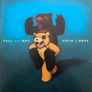 Fall Out Boy FOLIE À DEUX 2LP LIMITED SKY BLUE New Sealed UNPLAYED - Picture 1 of 16