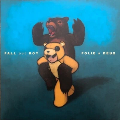 Fall Out Boy FOLIE À DEUX 2LP LIMITED SKY BLUE New Sealed UNPLAYED - Image 1 of 4