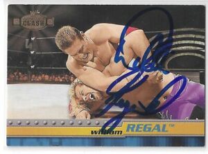 William Regal Signed 2001 Fleer WWF Clash Card #25 WWE