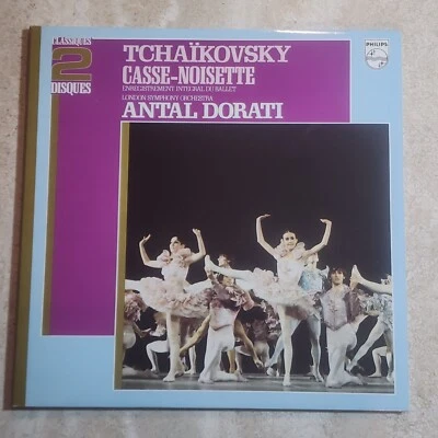 TCHAIKOVSKY CASSE-NOISETTE BALLET 2 LP VINYL LSO ANTAL DORATI PHILIPS FRANCE EX - Image 1 of 4