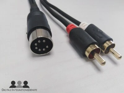 JADIGITAL Beo 5m Cable 7 polos a 2xCinch para sonido de TV a través de Bang Olufsen AUX Hembra para B&O
