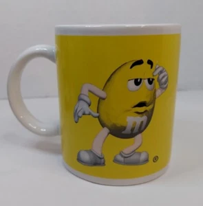  M&M Yellow Character 12oz Coffee Mug Cup M&Ms Cyrk - Picture 1 of 5