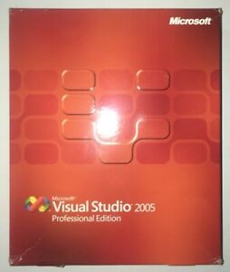 Microsoft Visual Studio 2005 Professional PRO Edition w/ Box / Case+ Keys
