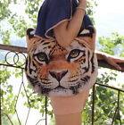 Magik Women Animal Muzzy 3D Cat Dog Tiger Face Zipper Shoulder Bag Tote Handbag