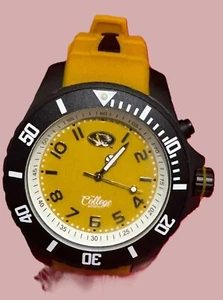 KYBOE!"THE COLLEGE WATCH EDITION"48MM,YELLOW/YELLOW,10 ATM WR, MEN'S WATCH NW - Picture 1 of 4