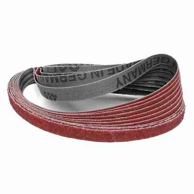 10 x nastro abrasivo in tessuto Klingspor nastri abrasivi Black & Decker lima elettrica grana