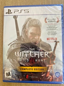 The Witcher 3 Wild Hunt Complete Edition PS5 US Ver Brandneu Sealed Fast Ship - Bild 1 von 5