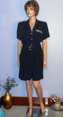 Lindo De Colección Años 80 S.L.Petites Niña Marinera Pantalones Cortos Mono Disfraz Charreteras, 12 Foto 1 de 4