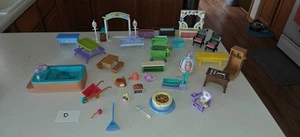 Fisher Price Loving Family Back Yard Gardening Fun Lot (D) - Picture 1 of 7