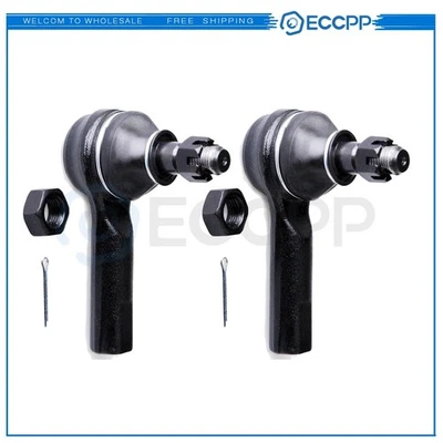 Kit de eslabones de extremo de barra de amarre exterior delantera de 2 piezas para Nissan Frontier 1999-2000 4x4 ES3466 Foto 1 de 4