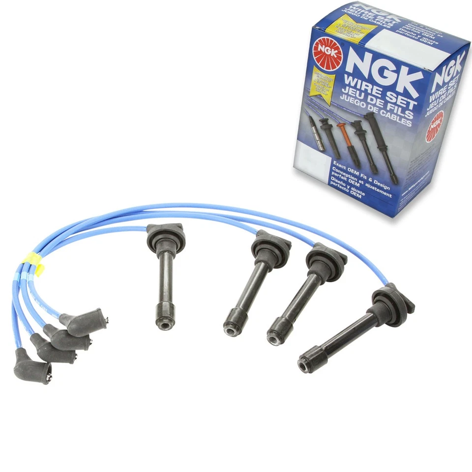 Juego de cables de bujía NGK de 1 pieza para Honda Civic del Sol 1994-1997 1,6 L L4 - jm Foto 1 de 4
