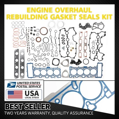 Nuevo juego de juntas de culata de motor apto para Audi R8 2007-2015 4,2 L 079103383AQ Foto 1 de 4